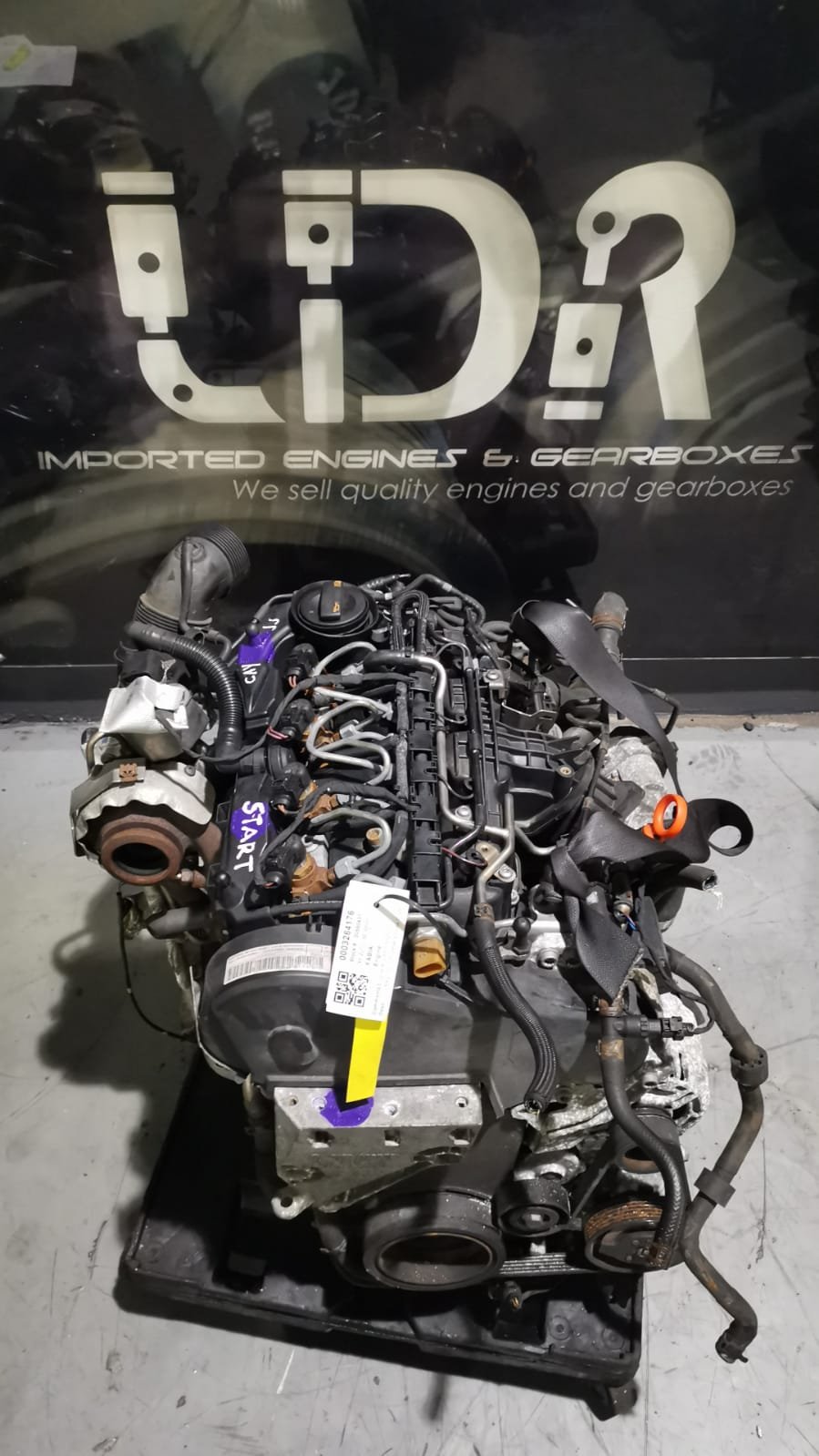 Volkswagen Audi 1.6 TDI CAY / CLN Diesel Engine – Low Mileage, Without Injectors, UK Import