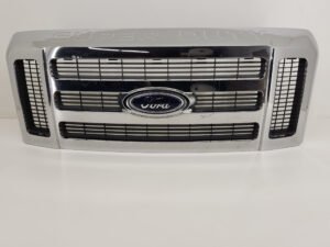2008-2010 Ford F250 F550 XLT Chrome Front Grille Emblem Logo OEM