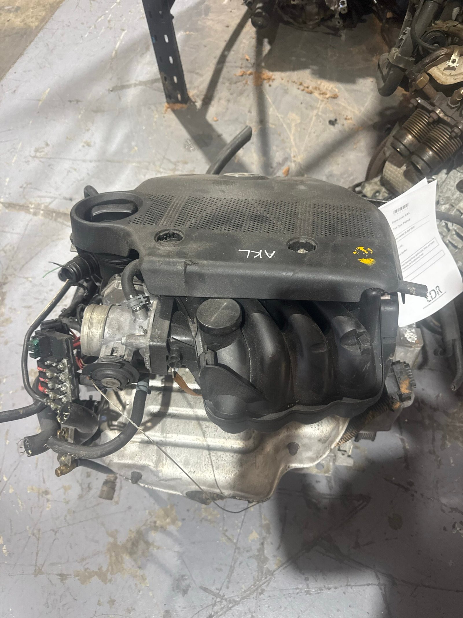Second image of VW Golf 4 1.6L AKL Petrol Engine