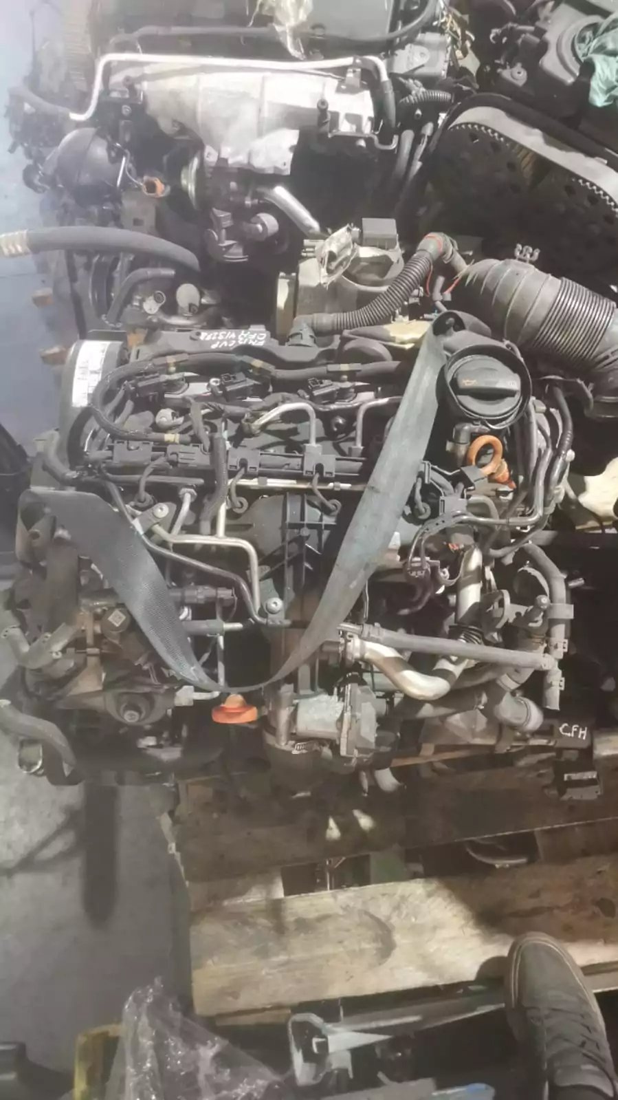 Second image of Audi A1 2.0 TDI CFH Complete Engine – Low Mileage UK Import