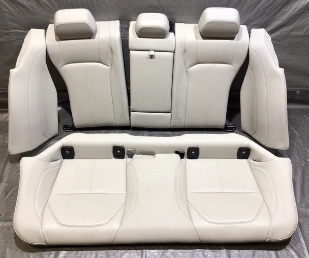 2017–2018 Alfa Romeo Giulia Split Folding Rear Seat Set | Ice Leather Interior | AG003