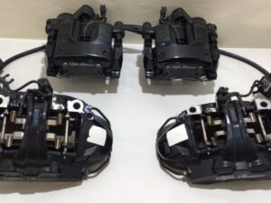 2017–2021 Alfa Romeo Giulia Sport Brembo Brake Calipers Set of 4 | Black | 22K Miles | AG003