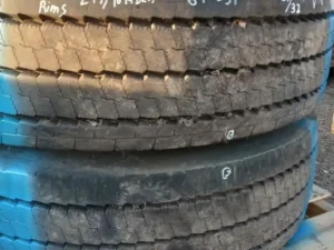 Used Hub Pilot 12R / 22.5 Commercial Truck & Trailer Tire