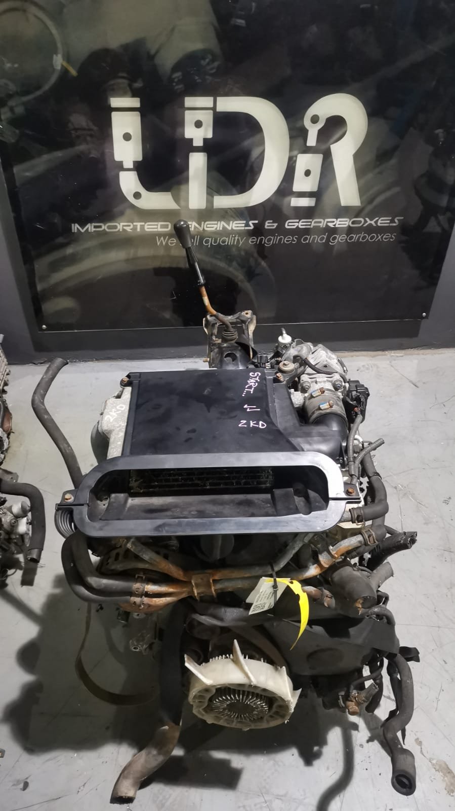 Toyota Hilux/Quantum 2.5 D4D 2KD Engine OEM