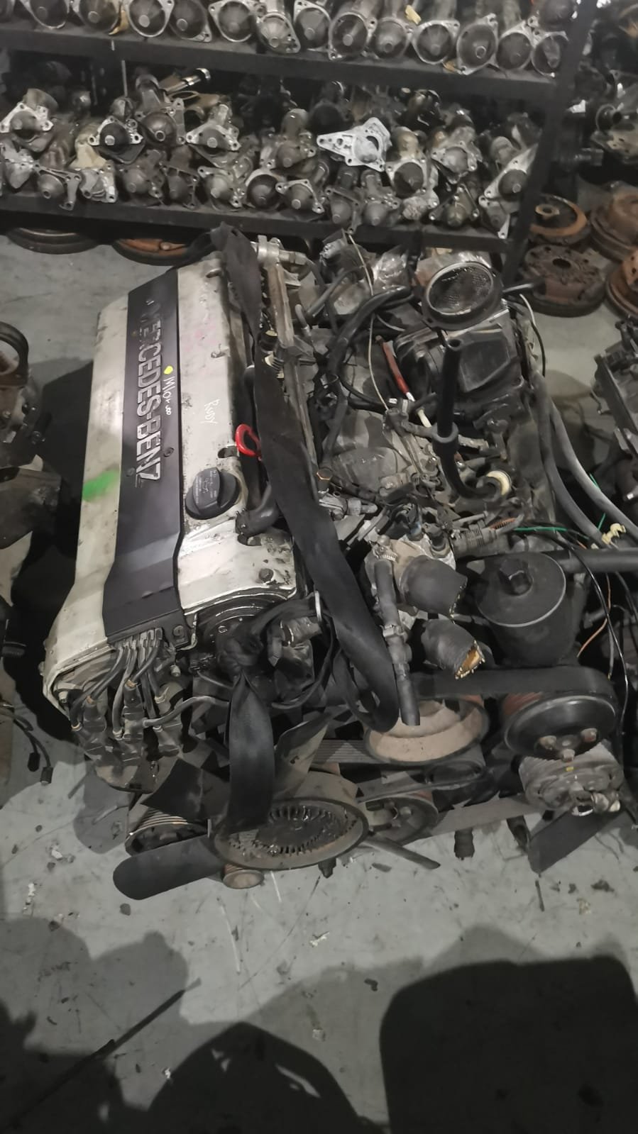 Second image of Mercedes 2.8L OM104 Engine (Under 100,000 KM) – Fully Tested & Imported from UK