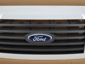 2008-2010 Ford F250 F350 Super Duty FX4 Painted White Grille with Emblem, OEM