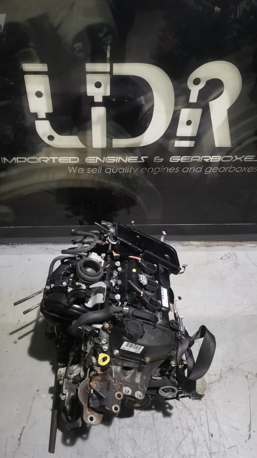 Second image of Toyota Yaris 1.0 1KR 3-Port Exhaust Engine OEM