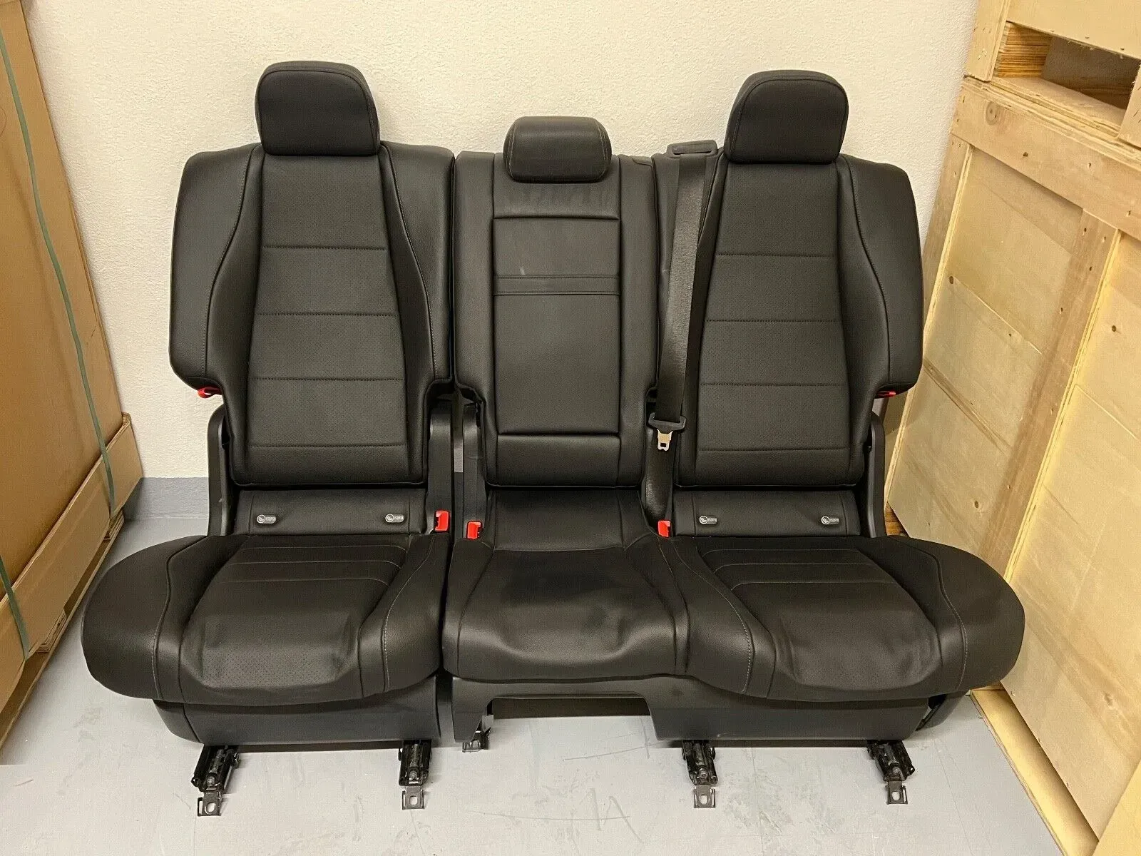 Second image of Mercedes GLS X167 MOPF Black Leather Seats 5-Seater