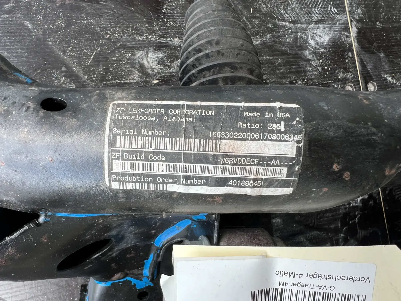 Original-Mercedes-Benz-MLGLEGLGLS-W166-front-axle-support-with-steering-gear-NEW-6.png