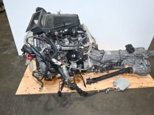 Toyota 1KZ-TE 3.0L Turbo Diesel Engine AWD A/T with Wiring & ECU