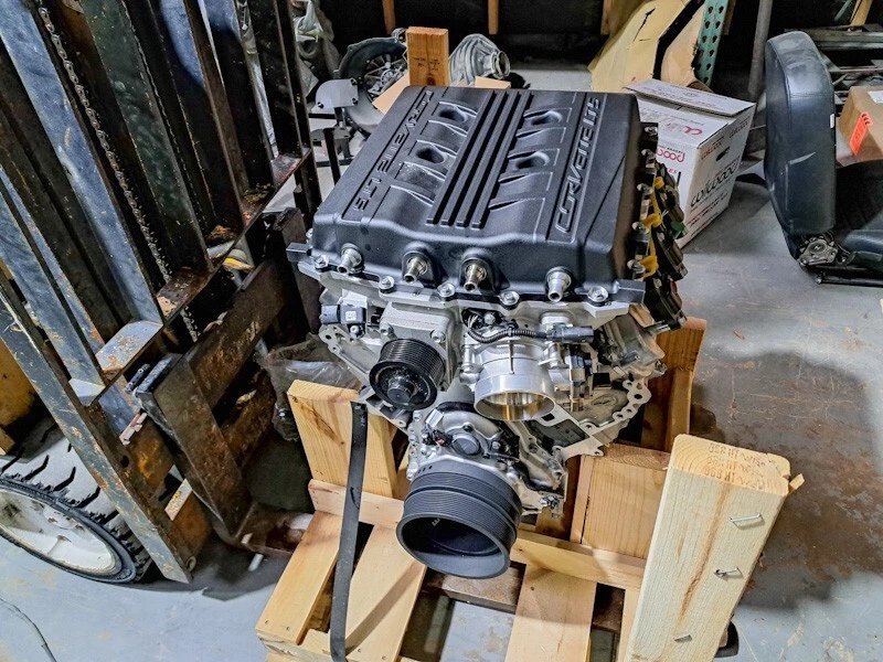Second image of Brand New LT5 Gen V 6.2L Crate Engine – Wet Sump & Port Injection